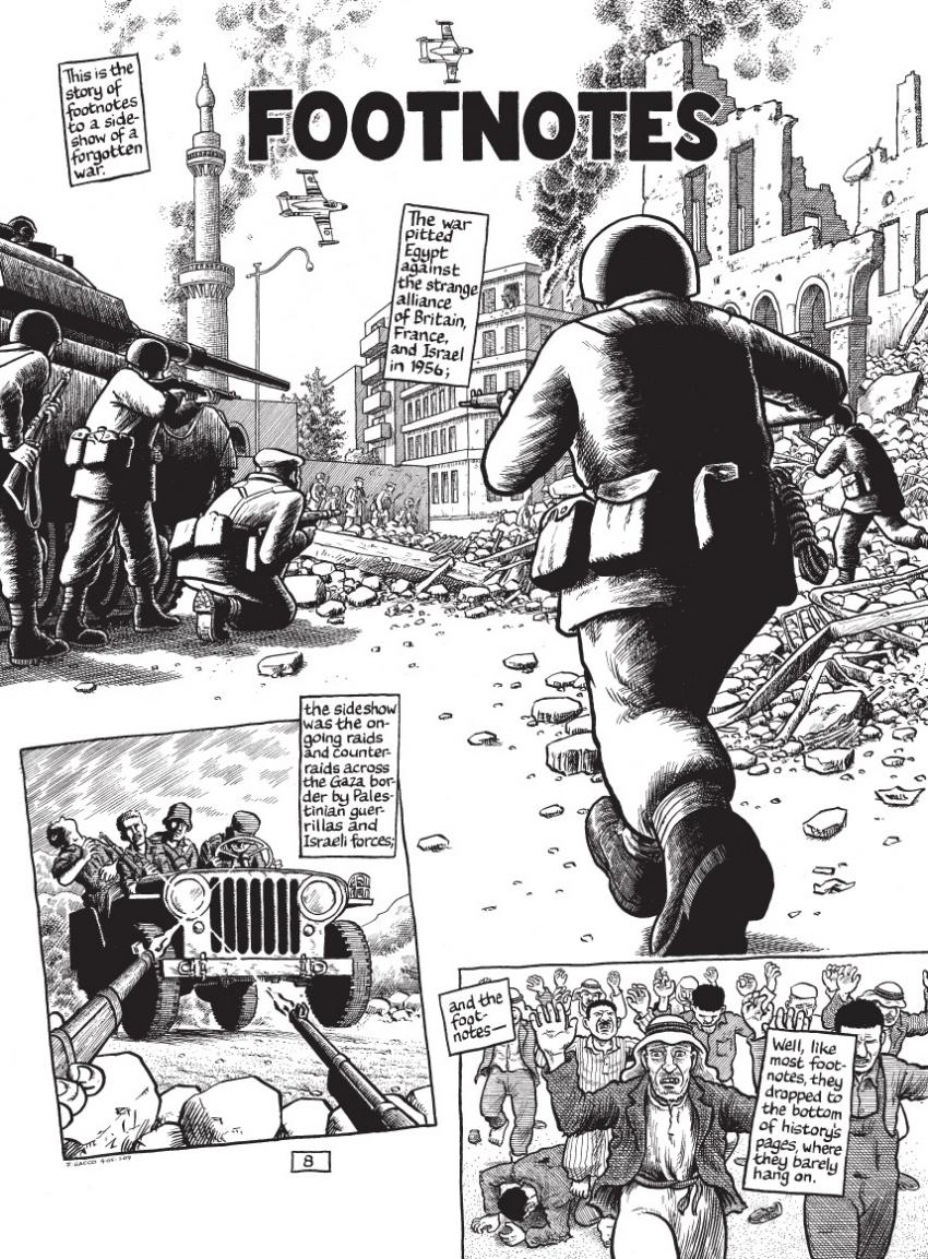 Footnotes in Gaza A Graphic Novel 