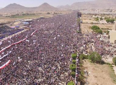 Yemenis Mark the War's 3rd Anniversary